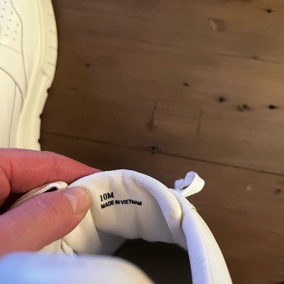 LisaVicky Platform Stylish White Sneakers - Picture 5 of 5